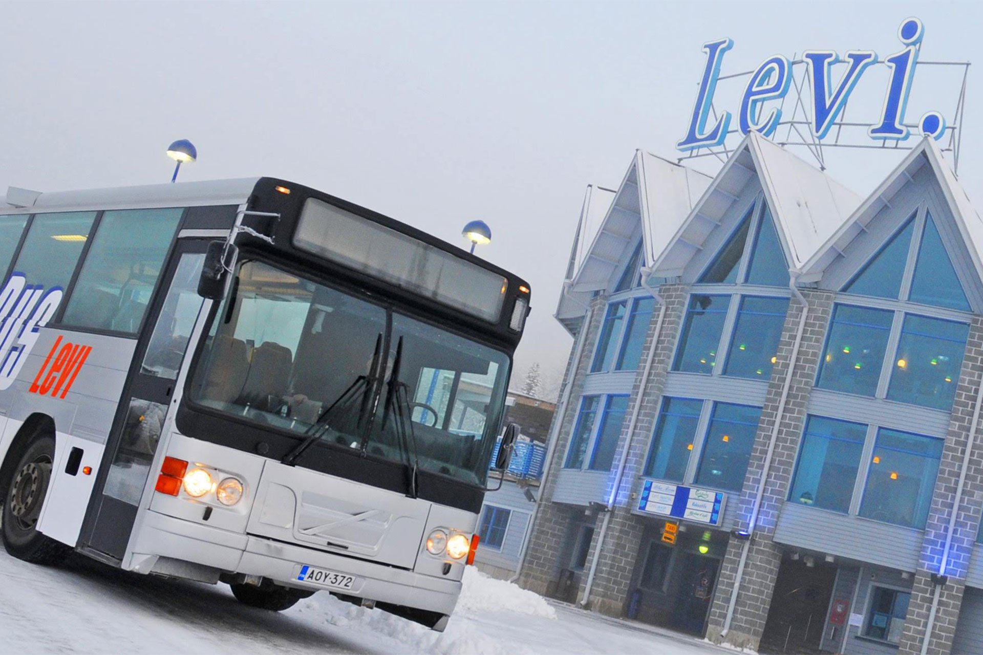 Горнолыжный курорт Levi Финляндия на карте